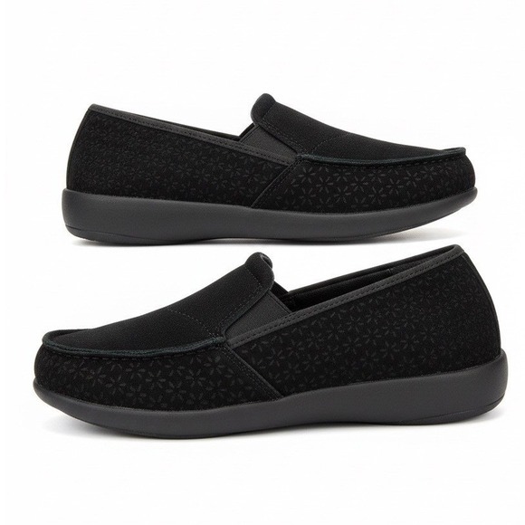 REVITALIGN Shoes - Revitalign Siesta Star Black Slip On Loafers RV1186BLK080 Womens 8B Orthotic
